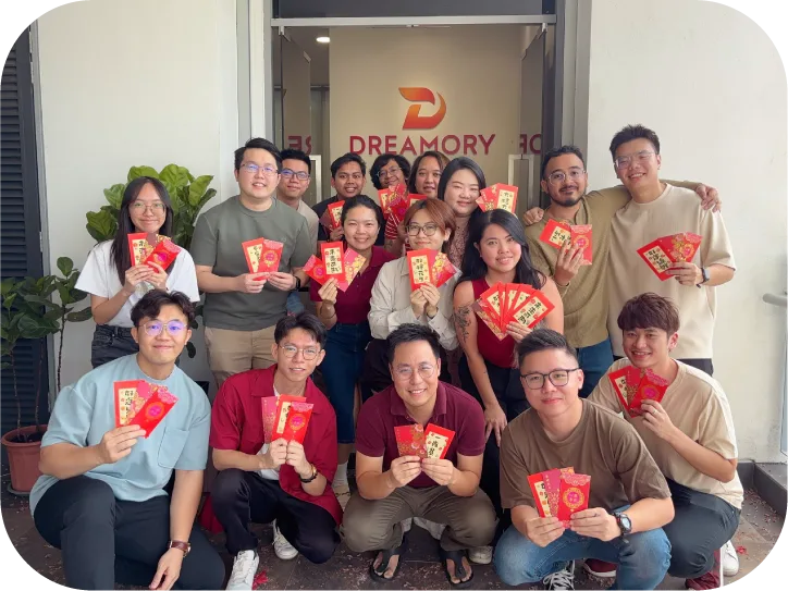 The team behind Dreamory Blue Lobby event technology company